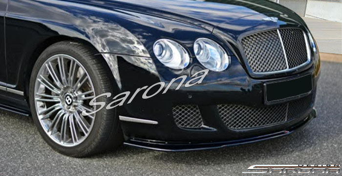 Custom Bentley GT  Coupe Front Lip/Splitter (2004 - 2011) - $590.00 (Part #BT-038-FA)